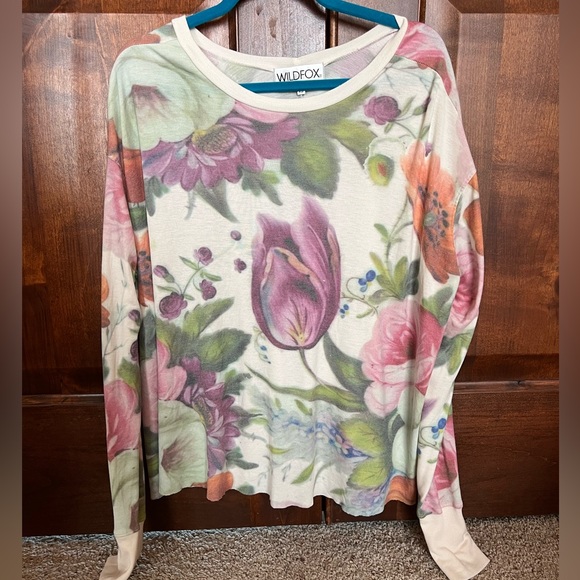 WILDFOX Oversized Sweatshirt - Picture 2 of 4